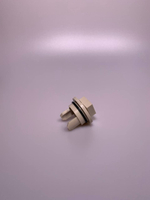 Втулка шнека мясорубки комплект три штуки с зубами