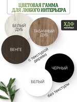 Набор фоторамок 12 в 1 (4шт -15*20см, 8 шт - 10*15см) Табачный дуб