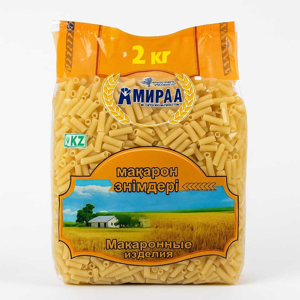 Макароны Дамир АА трубчатые 2 кг