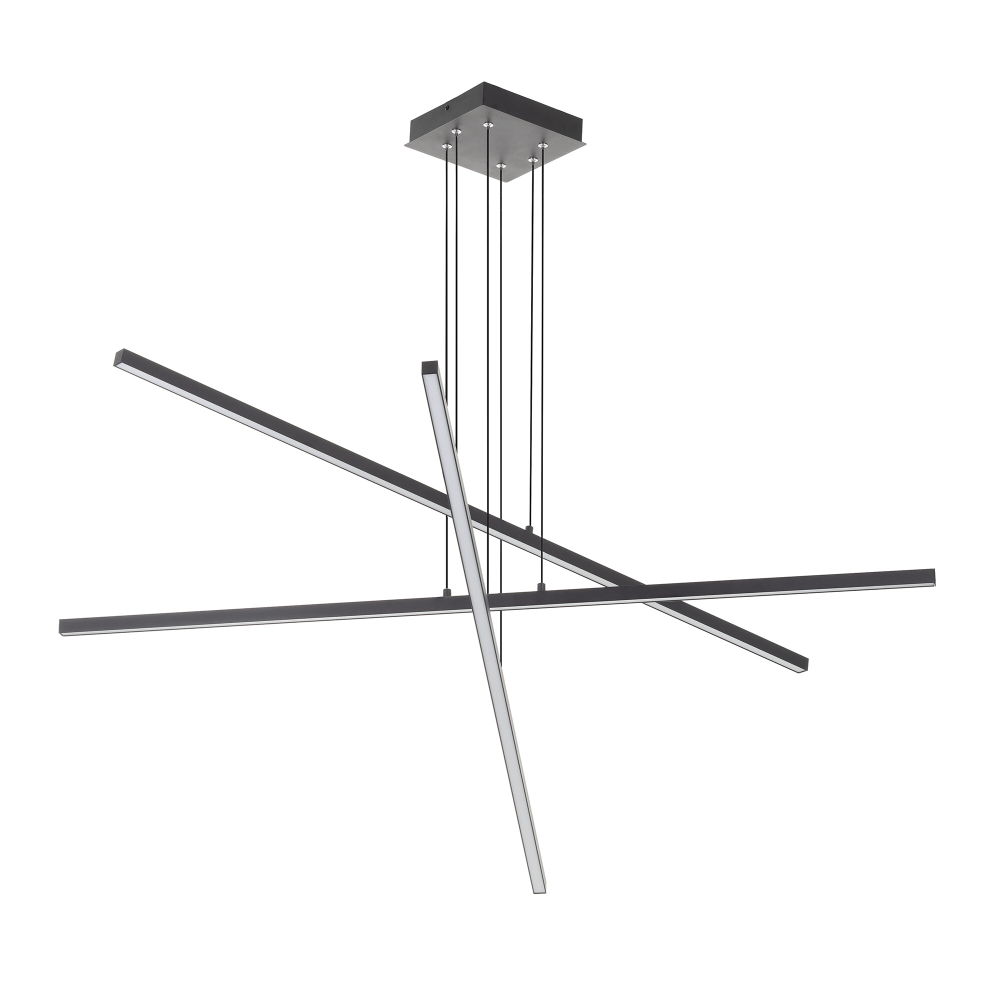 Citilux Стиг CL203231 LED Люстра подвесная с пультом Чёрный