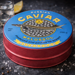 Икра осетровых рыб Caviar kaluga queen ж/б, 100 гр