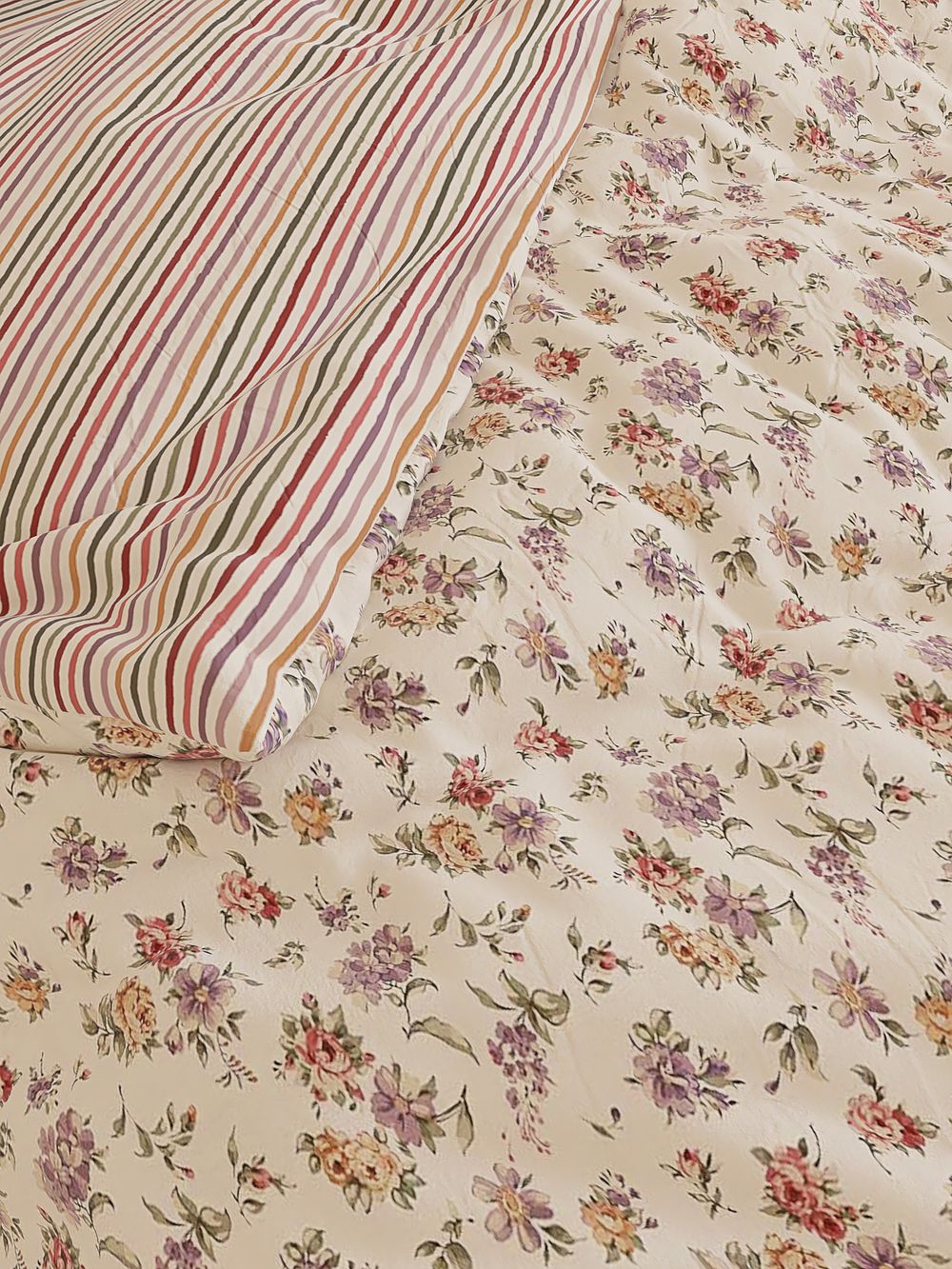 Постельное белье Сказка "Виктория/Нежная полоска" 1,5-сп Наволочка 50х70 см 1 шт Простынь на резинке 90х200 см Пододеяльник 145х215 см, перкаль