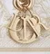 Сумка Dior Lady D-lite, модель среднего формата белый