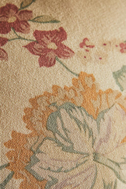 ZARA HOME ЧЕХОЛ ДЛЯ ДЕКОРАТИВНОЙ ПОДУШКИ С ЦВЕТОЧНЫМ УЗОРОМ, ЭКРЮ