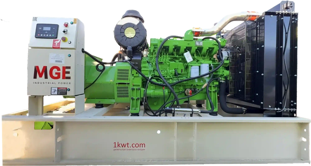 Дизельный генератор MGEp400YI (400 кВт, Yuchai)