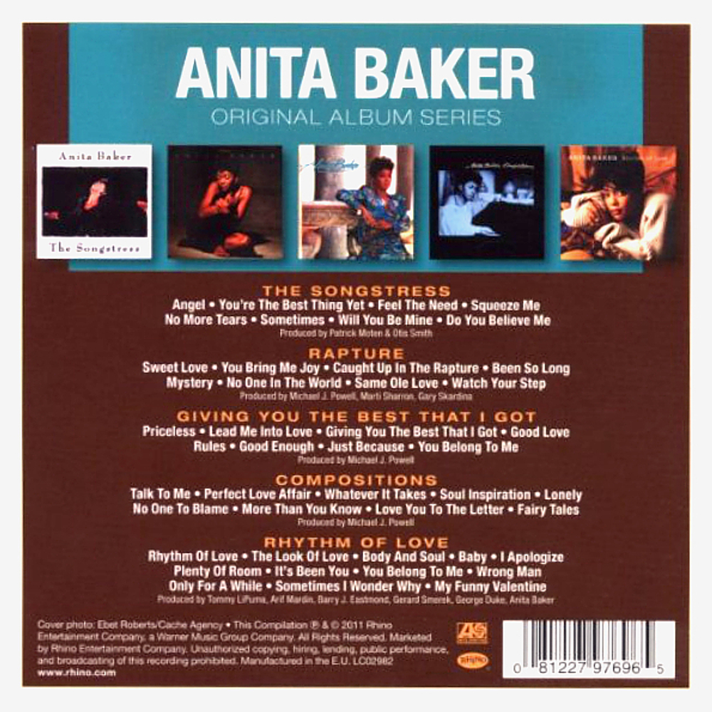 Anita Baker / Original Album Series (5CD)