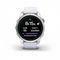 Умные часы Garmin Epix Pro (Gen 2) Standard Edition 42 мм, серебристый корпус, белый ремешок