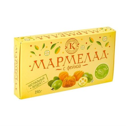 Мармелад желейно-фруктовый "С фейхоа" на пектине