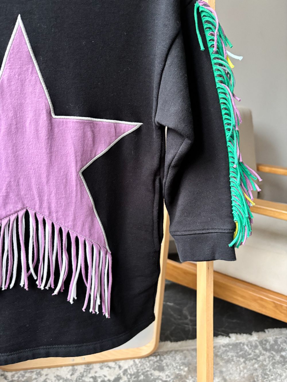 Хлопковое платье-свитшот Stella McCartney, 104