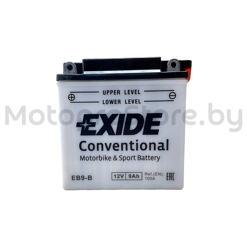 Аккумуляторная батарея EXIDE Conventional EB9-B 12V 9Ah 100A