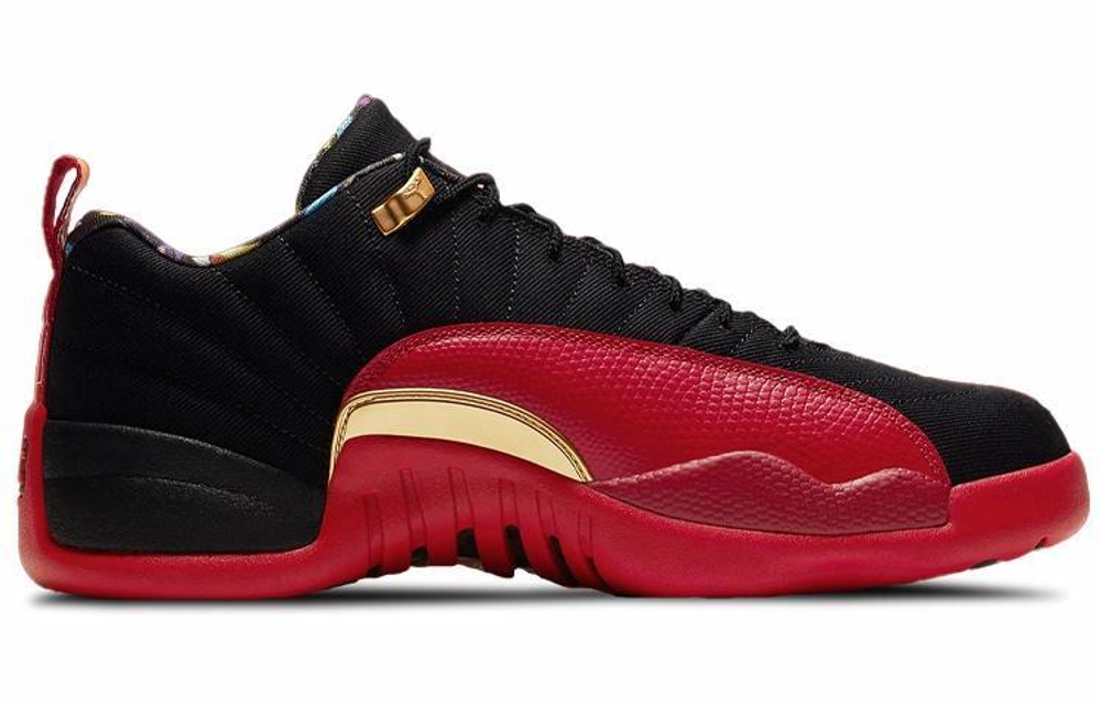 Кроссовки Jordan Air Jordan 12 Retro Low Se "Black And Metallic Gold"