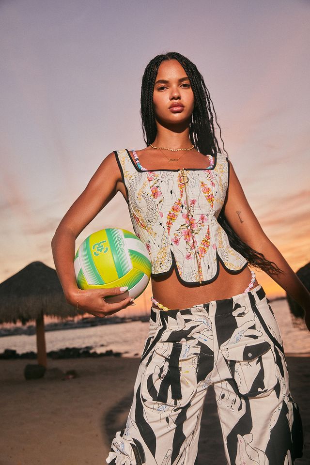 Топ на молнии Sinclaire Gleam