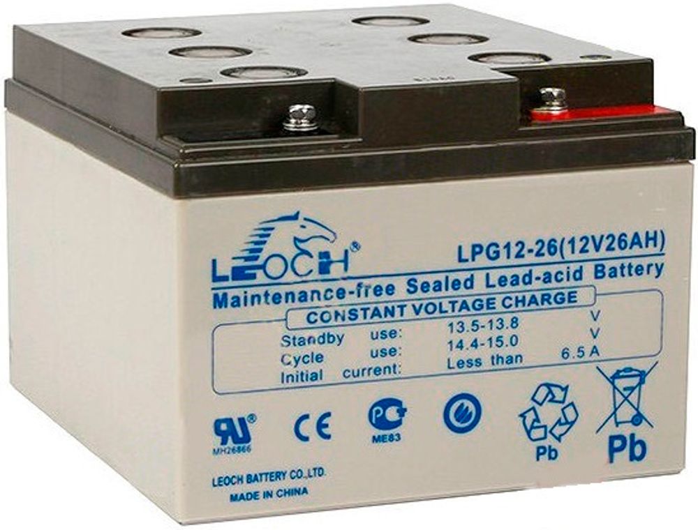 LEOCH LPG 12-26 аккумулятор