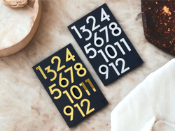 Цифры12шт. (Набор 8 Арабский дизайн Modern)