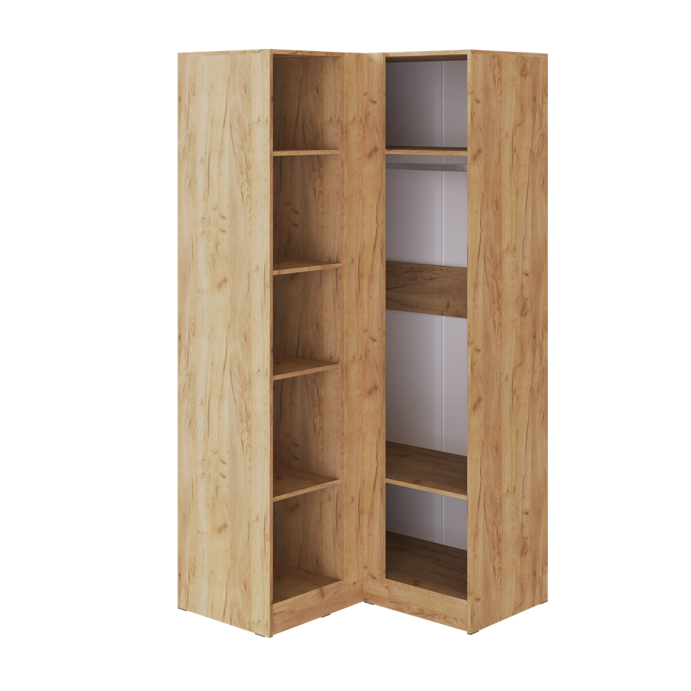 Шкаф угловой Ларс прямой (МБ3)