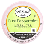 Twinings, Herbal Tea, чистая перечная мята, без кофеина, 24 K-чашки, по 3 г (0,11 унции)