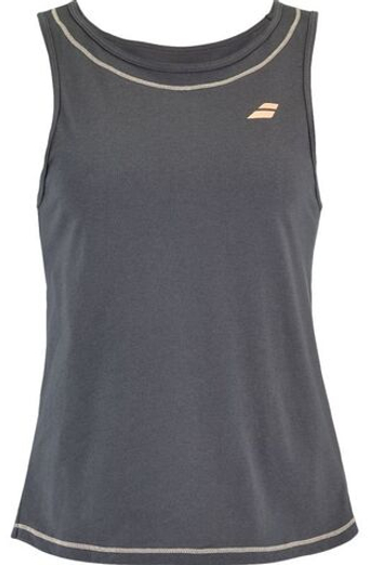 Женский топ теннисный Babolat Exercise Cotton Tank Women - серый