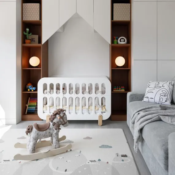 Детская кроватка Baby Chipak Just 2.5 Снежное Утро