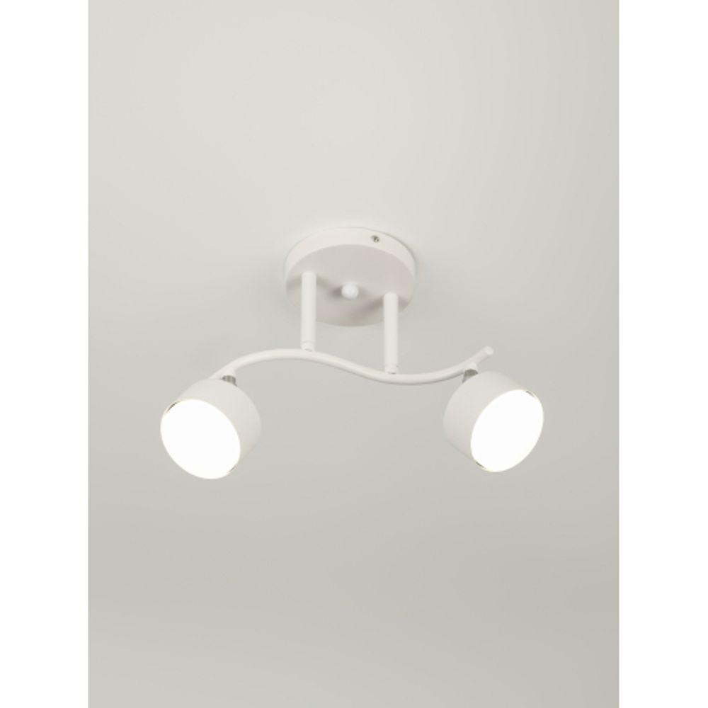 Светильник настенно-потолочный спот Rivoli   7080-702 2хGX53 15 Вт поворотный