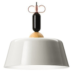Pendant design lamp  Bon Ton N3E1 by YUUE Design Studio  (White)