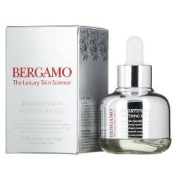 Bergamo Brightening EX Whitening Ampoule Ампульная сыворотка улучшающая тон кожи