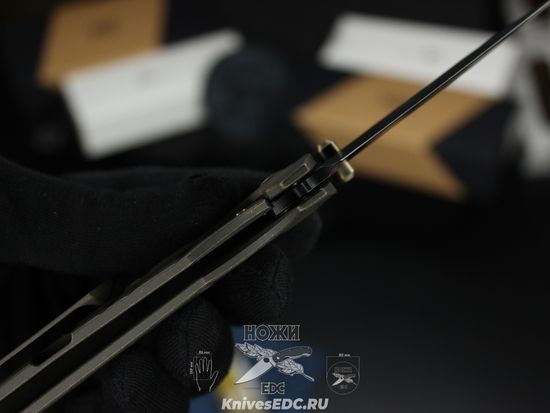 Нож складной WE Knife Riff-Raff WE22020B-1 сталь клинка CPM-20CV, рукоять титан