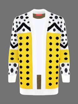 Кардиган с планкой