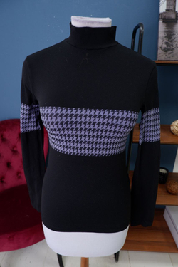 Джемпер комбинированный 42 размер