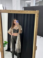 Лосины My star чёрные зауженные