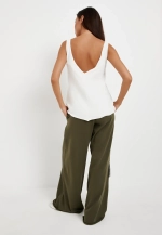 Майка опен 2 белый