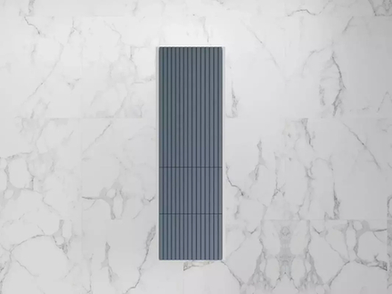 Пенал «Стокгольм» 360 см подвесной 2 ящика графит софт