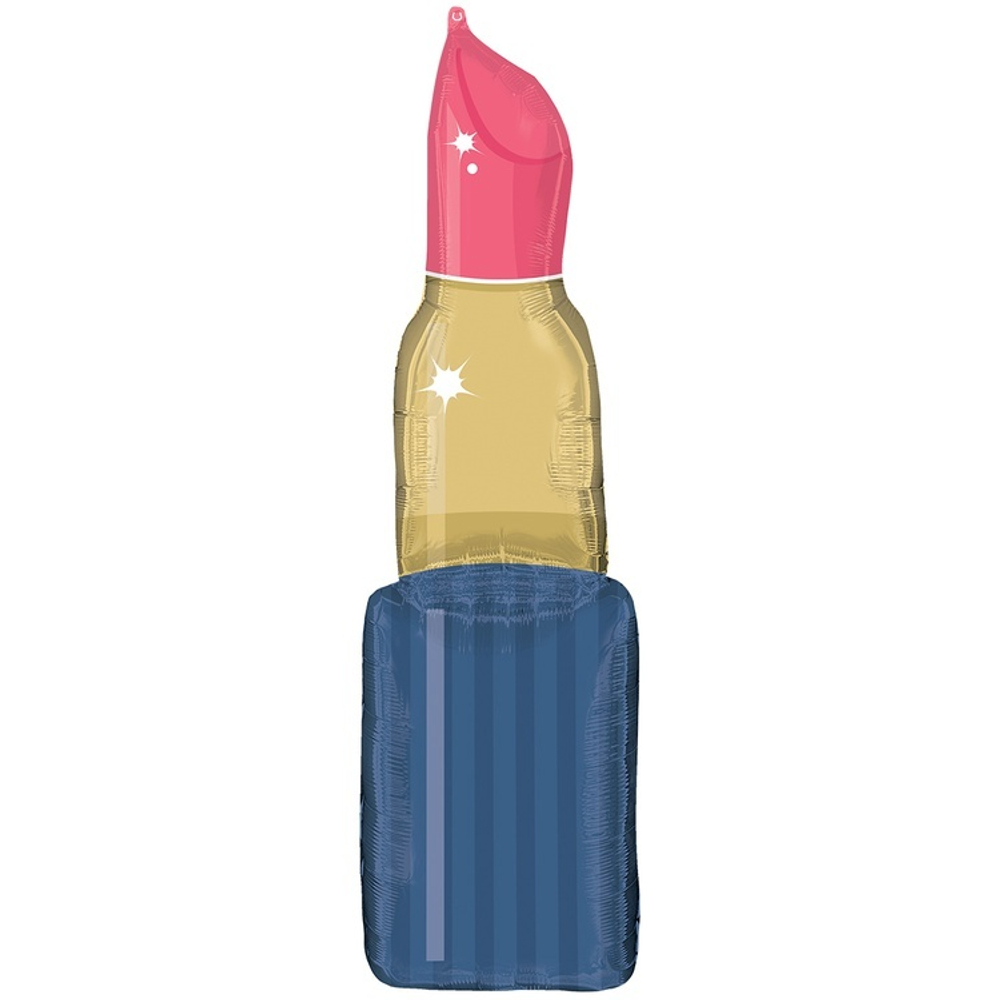 Фольгированный шар-фигура «Губная помада» в ассортименте