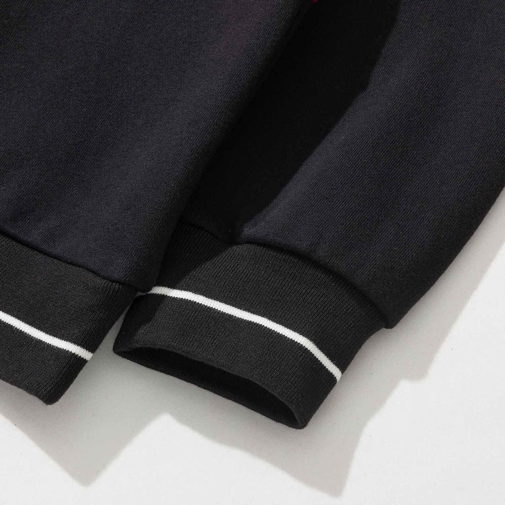 Толстовка YMKASHIX Four Stripes Зеленый/Песочный/Красный/Черный