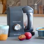 Уцененный товар: блендер-пароварка для детского питания 5 в 1 BEABA Babycook SOLO черный