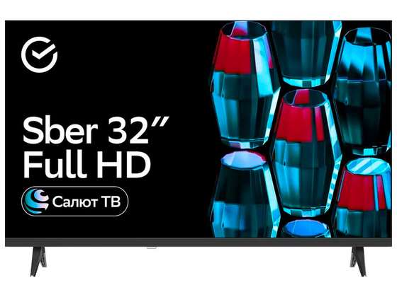 ЖК телевизор Sber SDX-32F2139(FHD Smart,Салют ТВ,frameless)