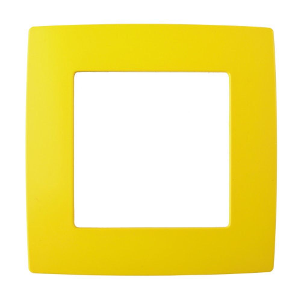 12-5001-21 ЭРА Рамка на 1 пост, Эра12, жёлтый | Эра 12 Желтый