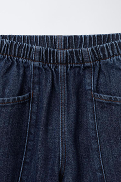 ZARA ДЖИНСЫ BALLOON С КАРМАНАМИ, СИНИЙ