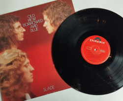 Винтажная виниловая пластинка LP Slade Old New Borrowed And Blue (UK 1974) My Town