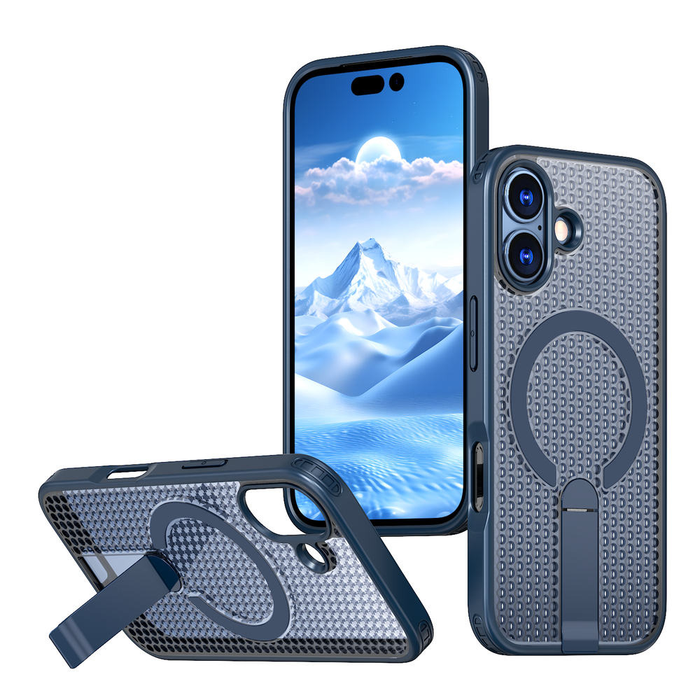 Прозрачный чехол Mesh Pro Magnetic Case для iPhone 17