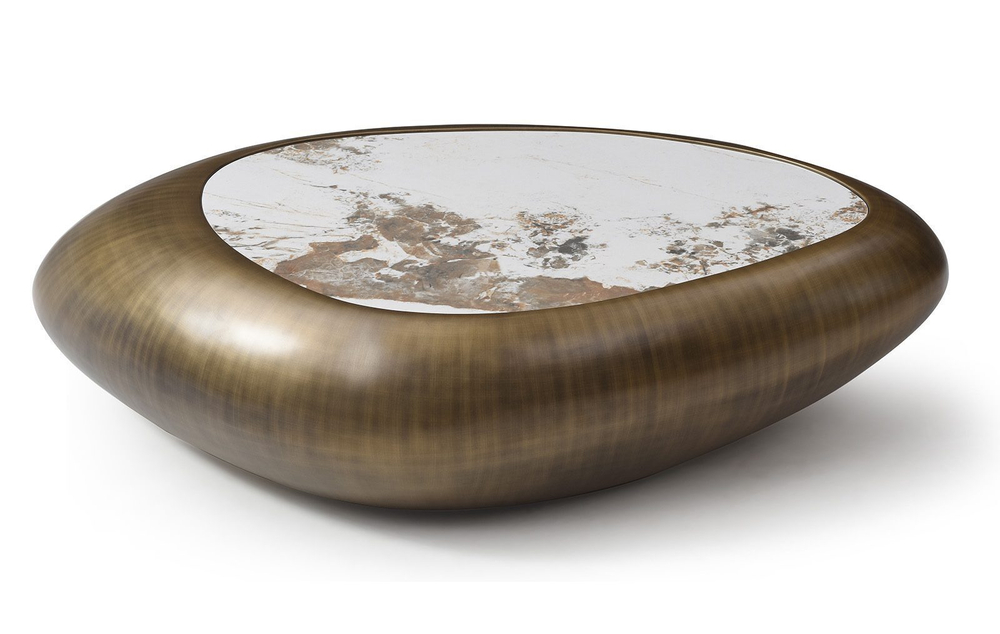 Стол журнальный TG-1156C PANDORA матовая бронза