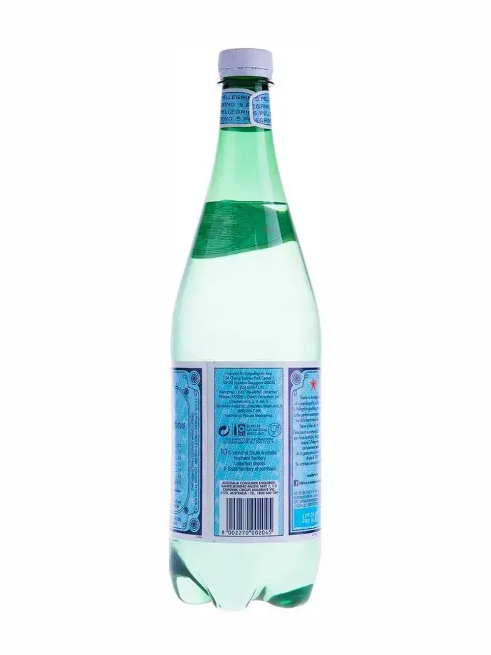Вода газированная S.Pellegrino минеральная, 1 л