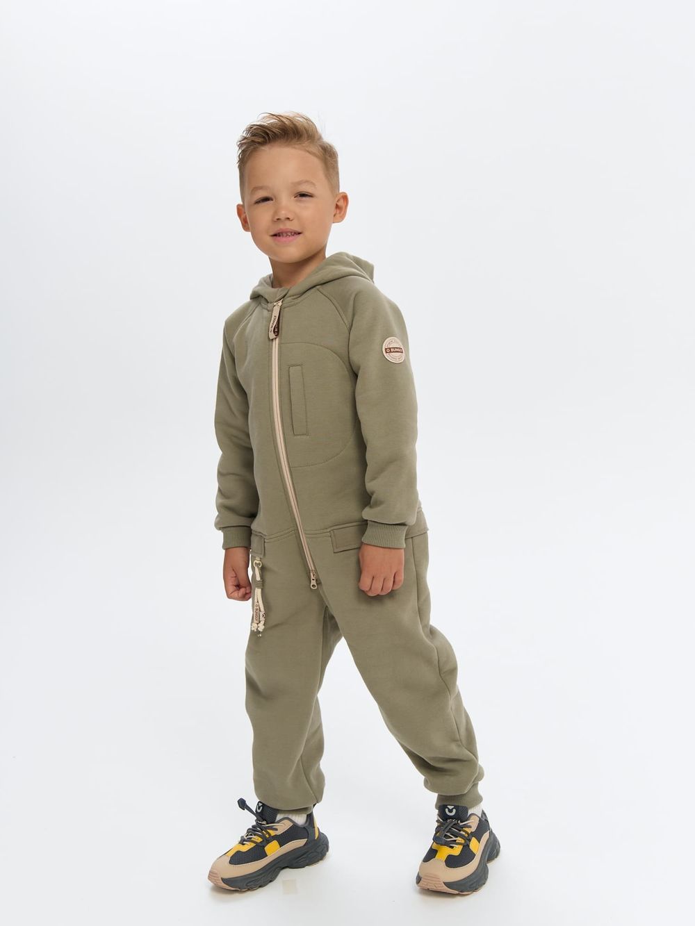 Комбинезон с горизонтальным клапаном "Я сам" утепленный