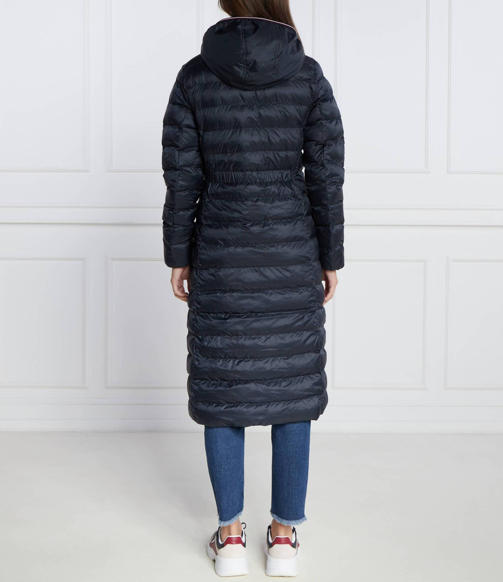 Куртка MW PADDED GLOBAL STRIPE MAXI Tommy Hilfiger - темно-синий(WW0WW39863)