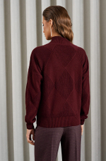 22922 Джемпер женский (бордовый)