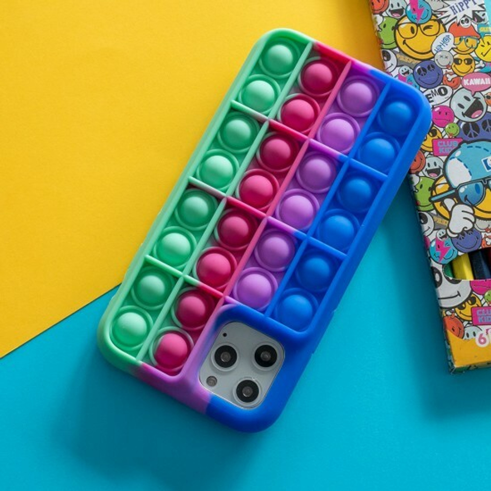 Чехол-антистресс Pop it для iPhone 11 Pro, 012639