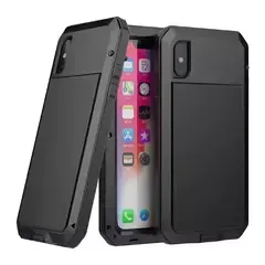 Чехол бронированный Taktik Extreme для iPhone X, Xs (Черный)