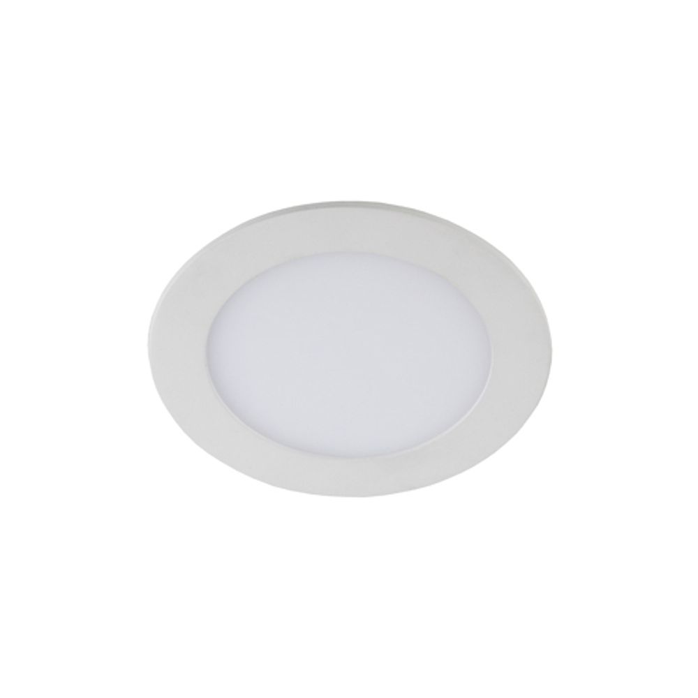 Светильник светодиодный встраиваемый Даунлайт ЭРА LED 1-9-6K Slim панель 9Вт 6500К круг | Downlight