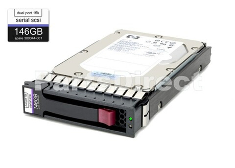 Жесткий диск HPE 384854-S21 HP 146-GB 3G 15K 3.5 DP SAS