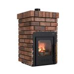 Дровяная банная печь Grill'D Retro AISI 310 Short