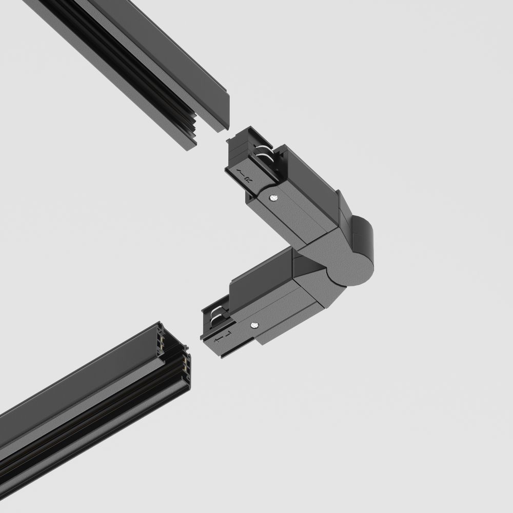 Коннектор гибкий для трехфазного шинопровода Maytoni Trinity TRA005CS-31B